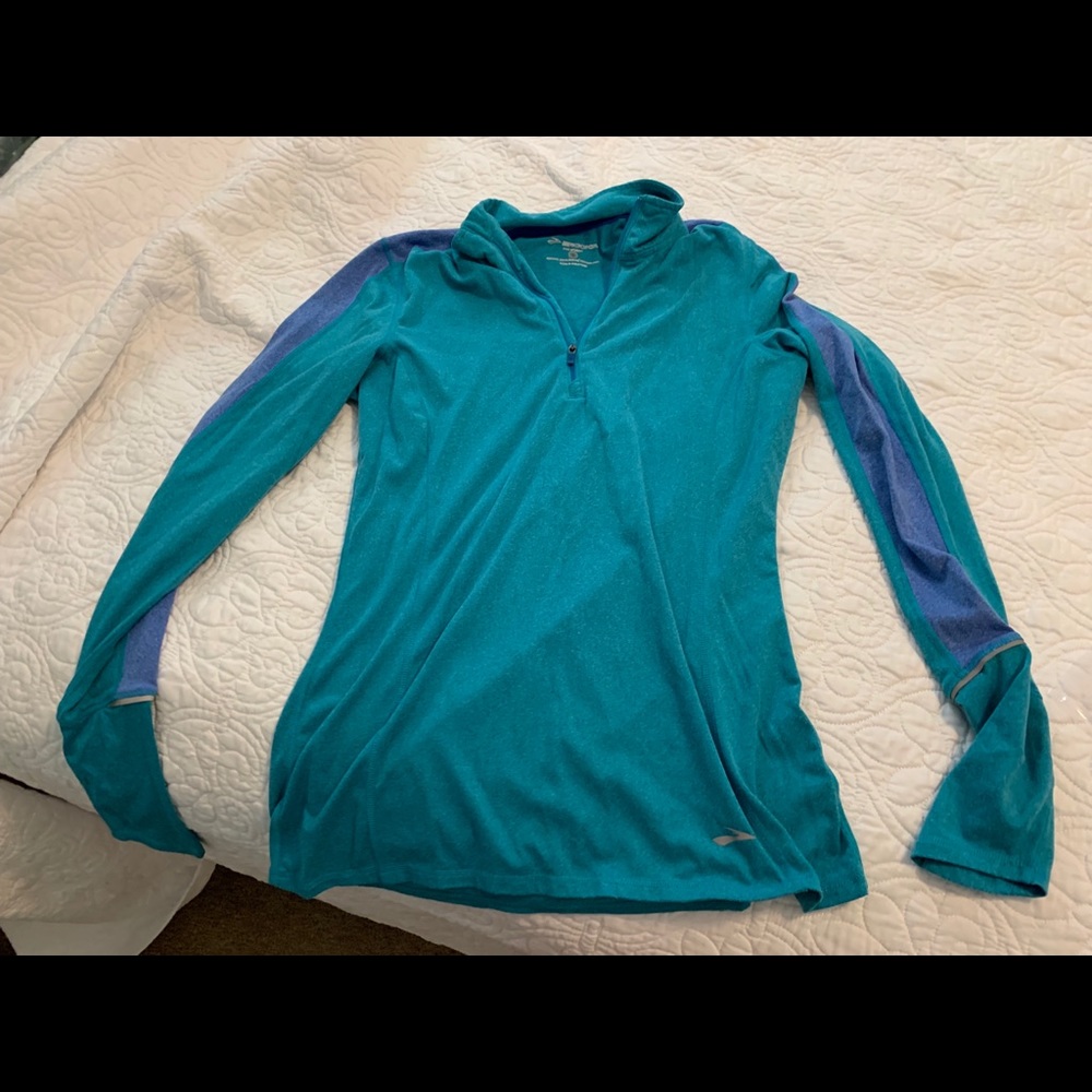Brooks Running Zipped Shirt